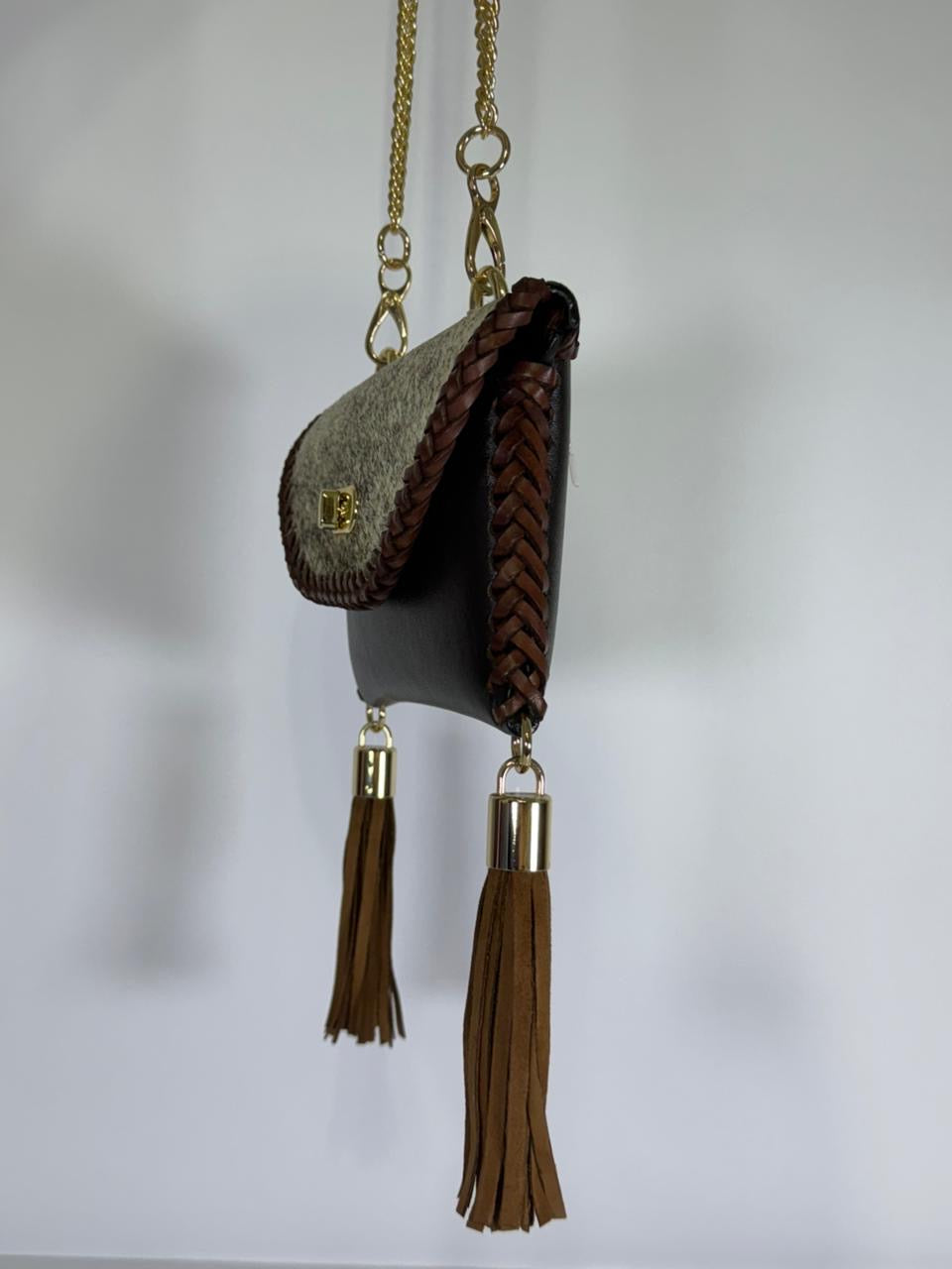 BOLSO IXQUIC BARCINA GOLD 49