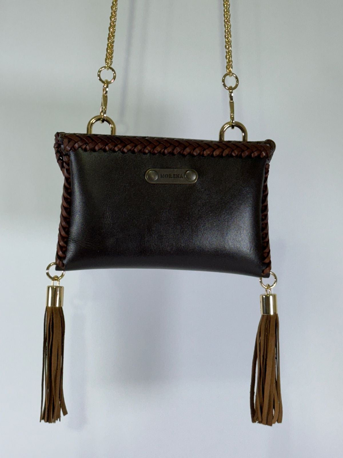 BOLSO IXQUIC BARCINA GOLD 40