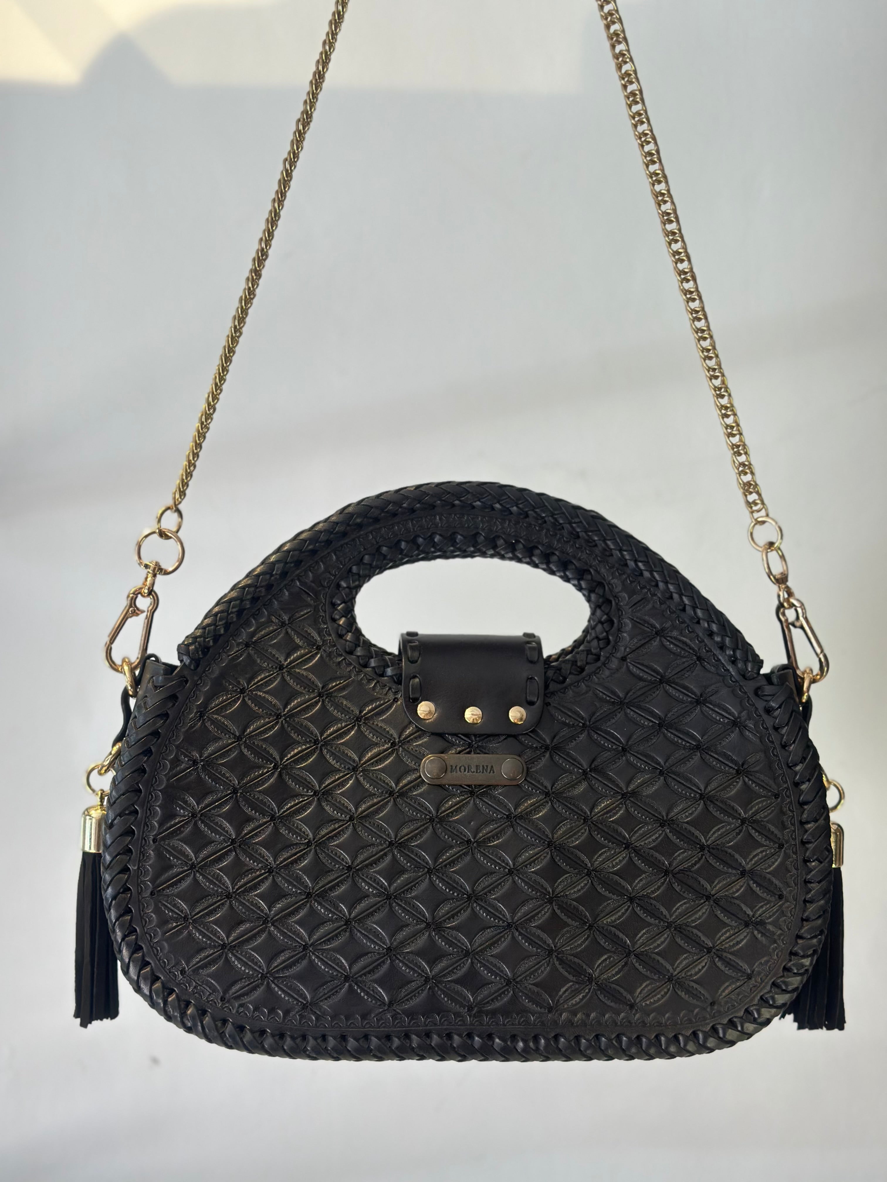 BOLSO ITATI MONOGRAMA GOLD