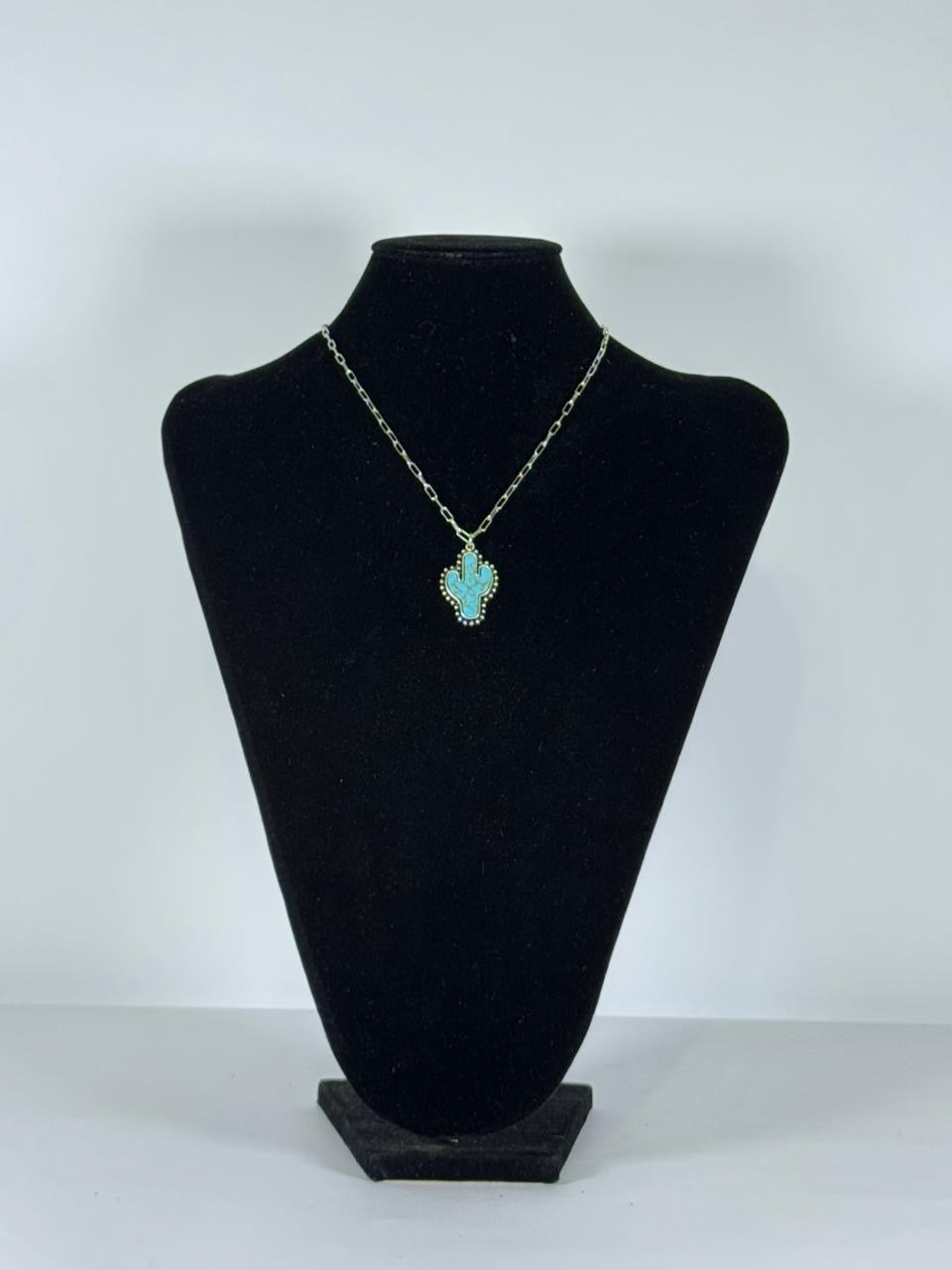 Collar gargantilla cactus 21