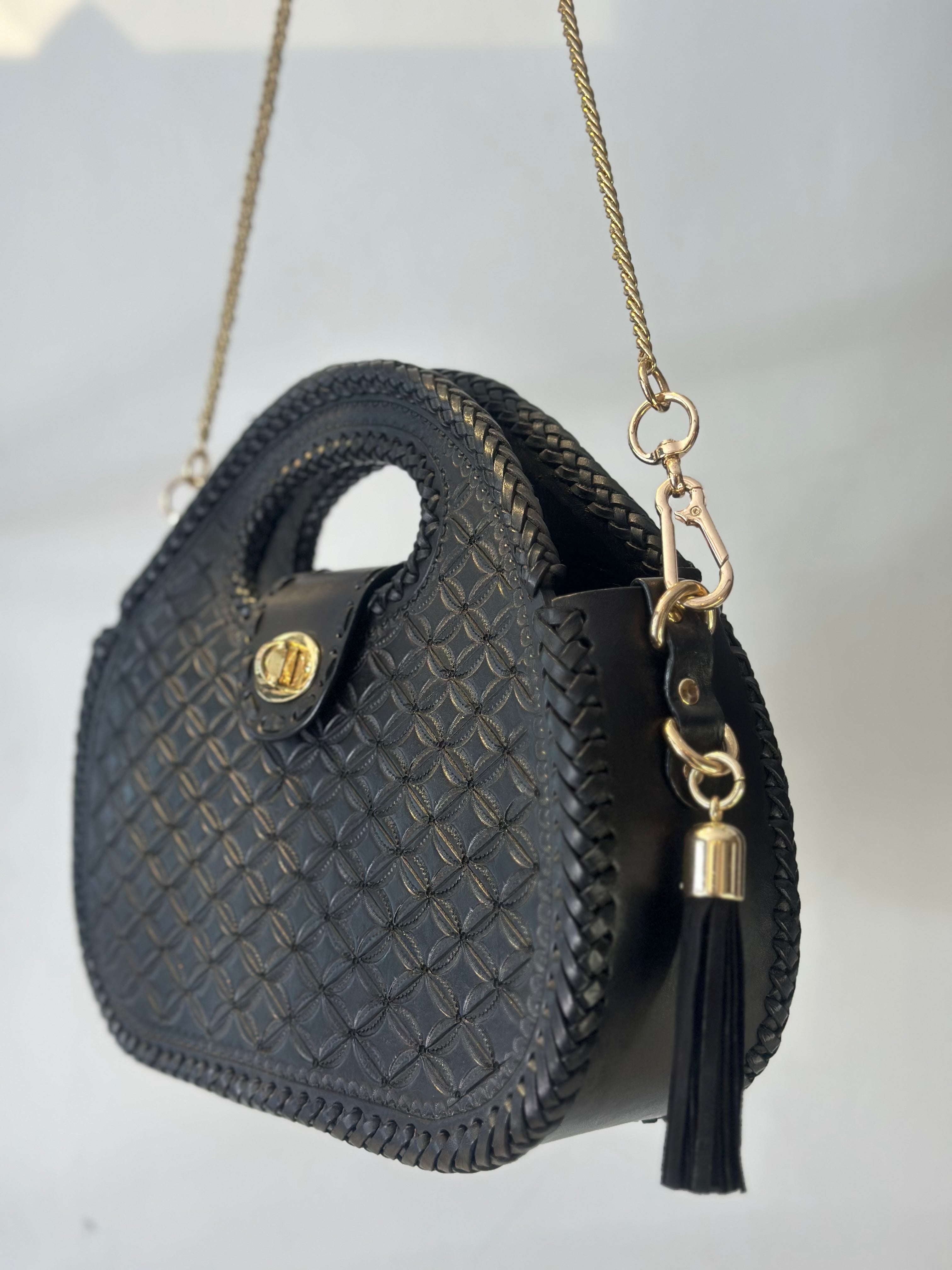 BOLSO ITATI MONOGRAMA GOLD