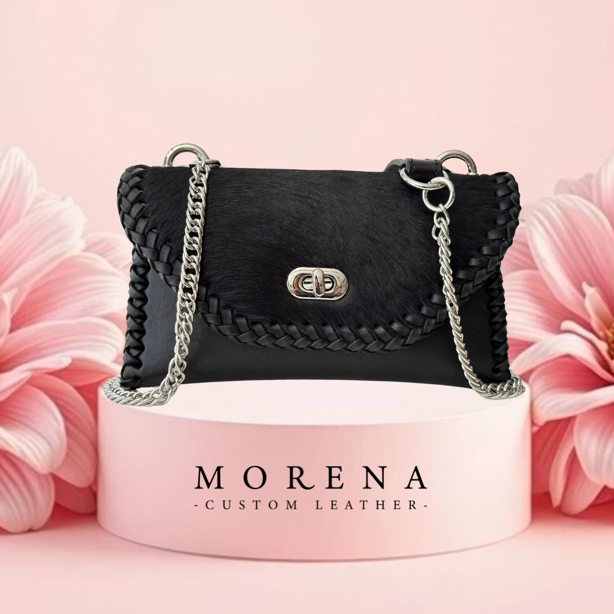 BOLSO IXQUIC HOLSTEIN BLACK