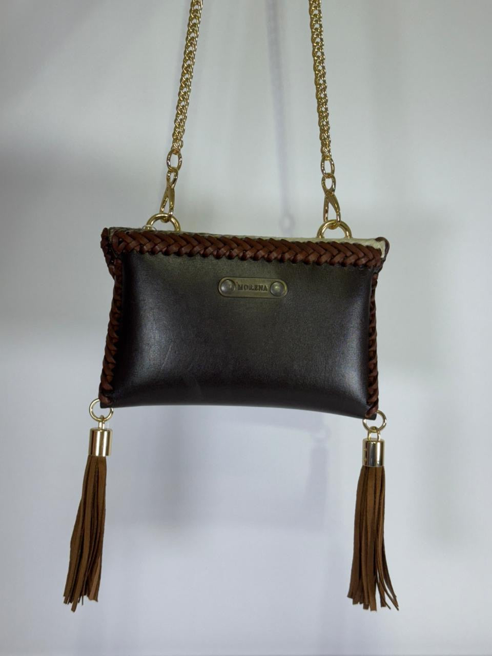 BOLSO IXQUIC BARCINA GOLD 50