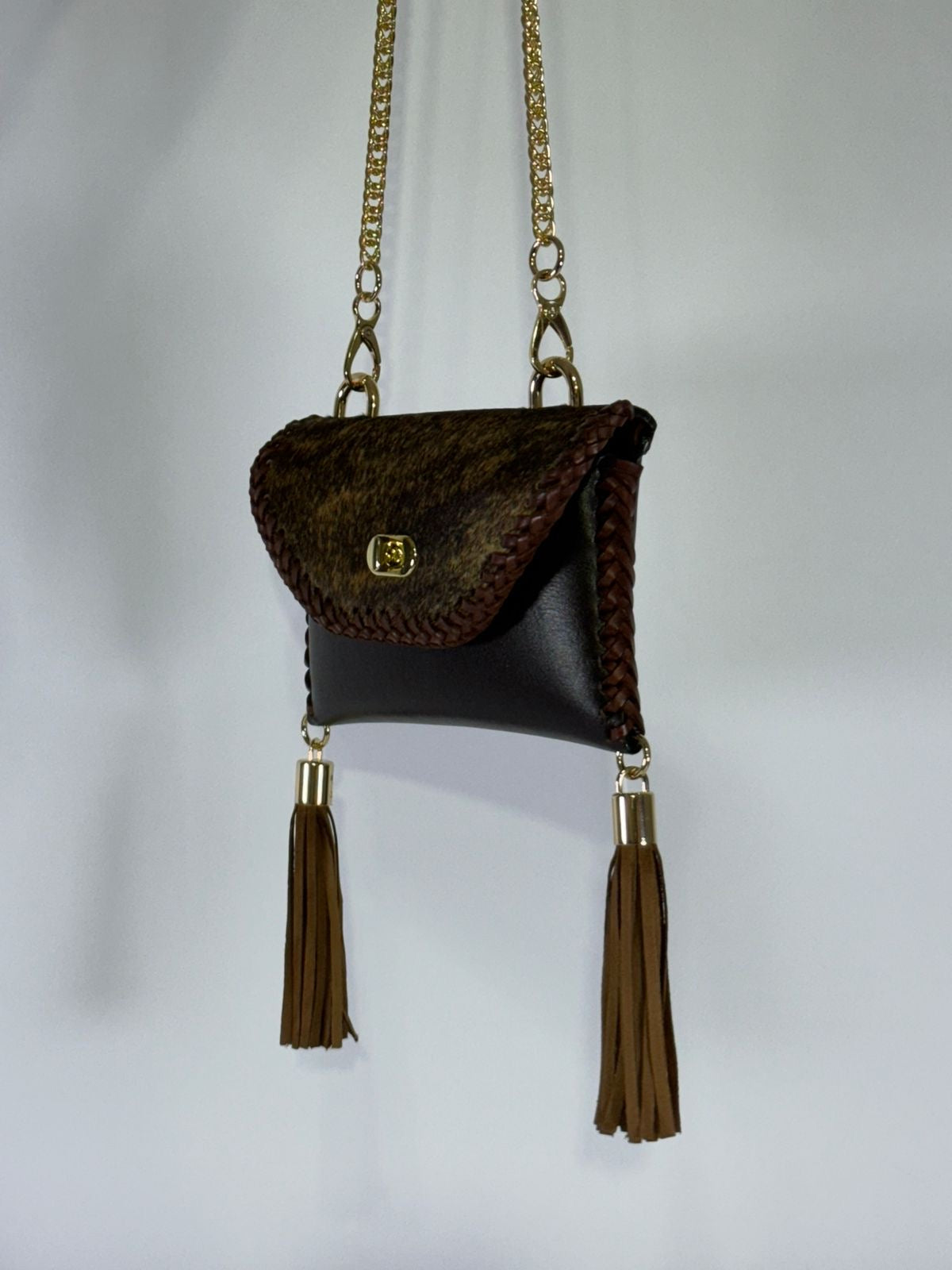 BOLSO IXQUIC BARCINA GOLD 40
