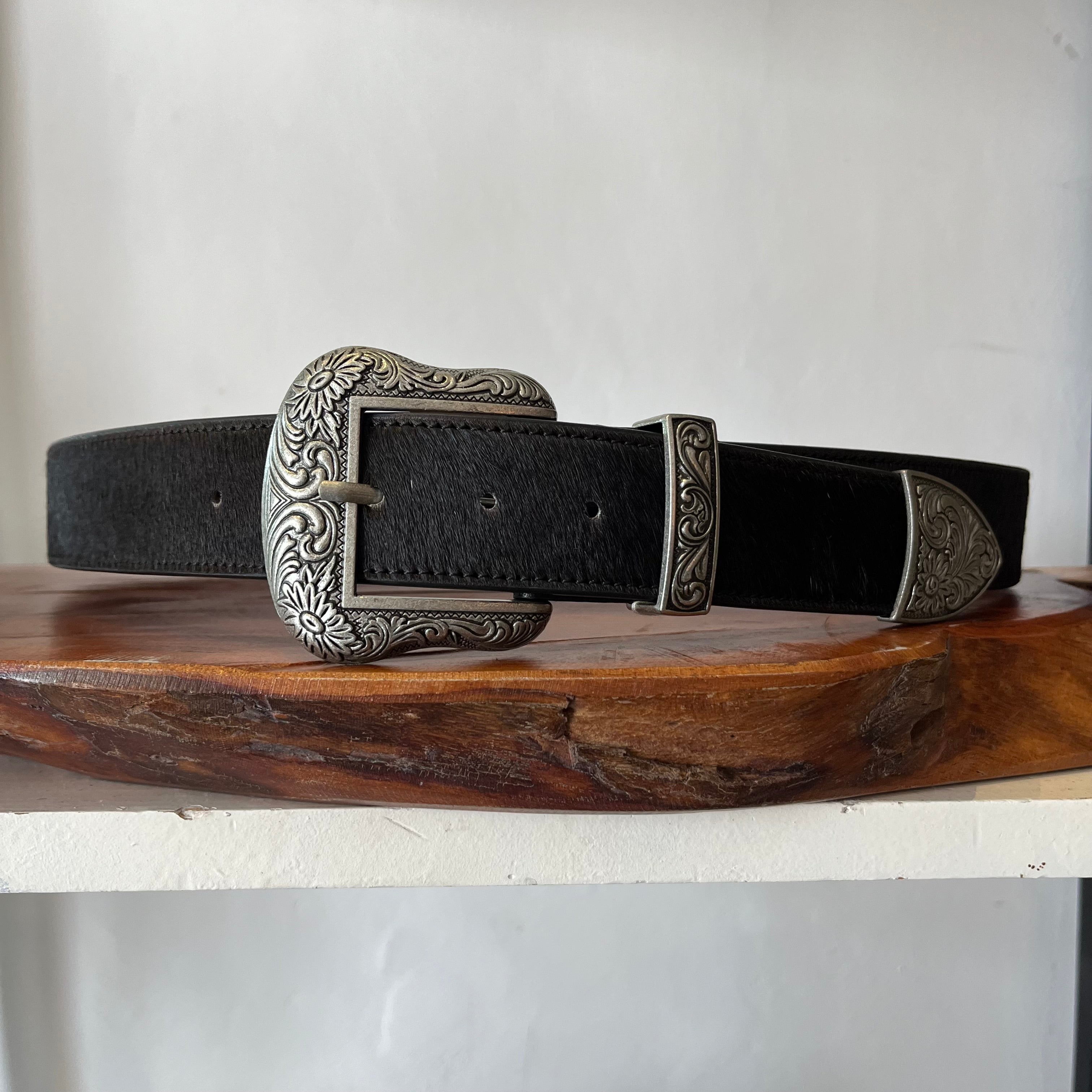 CINTURON NEGRO TEXANA 52