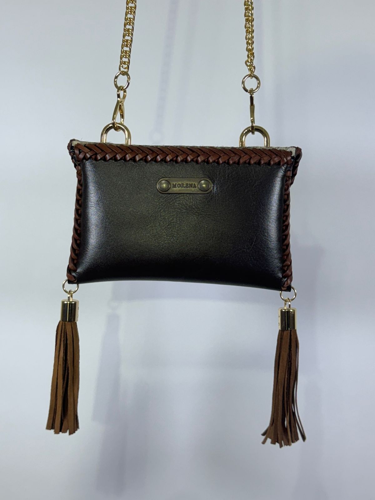 Bolso Ixquic Barcino oro 68