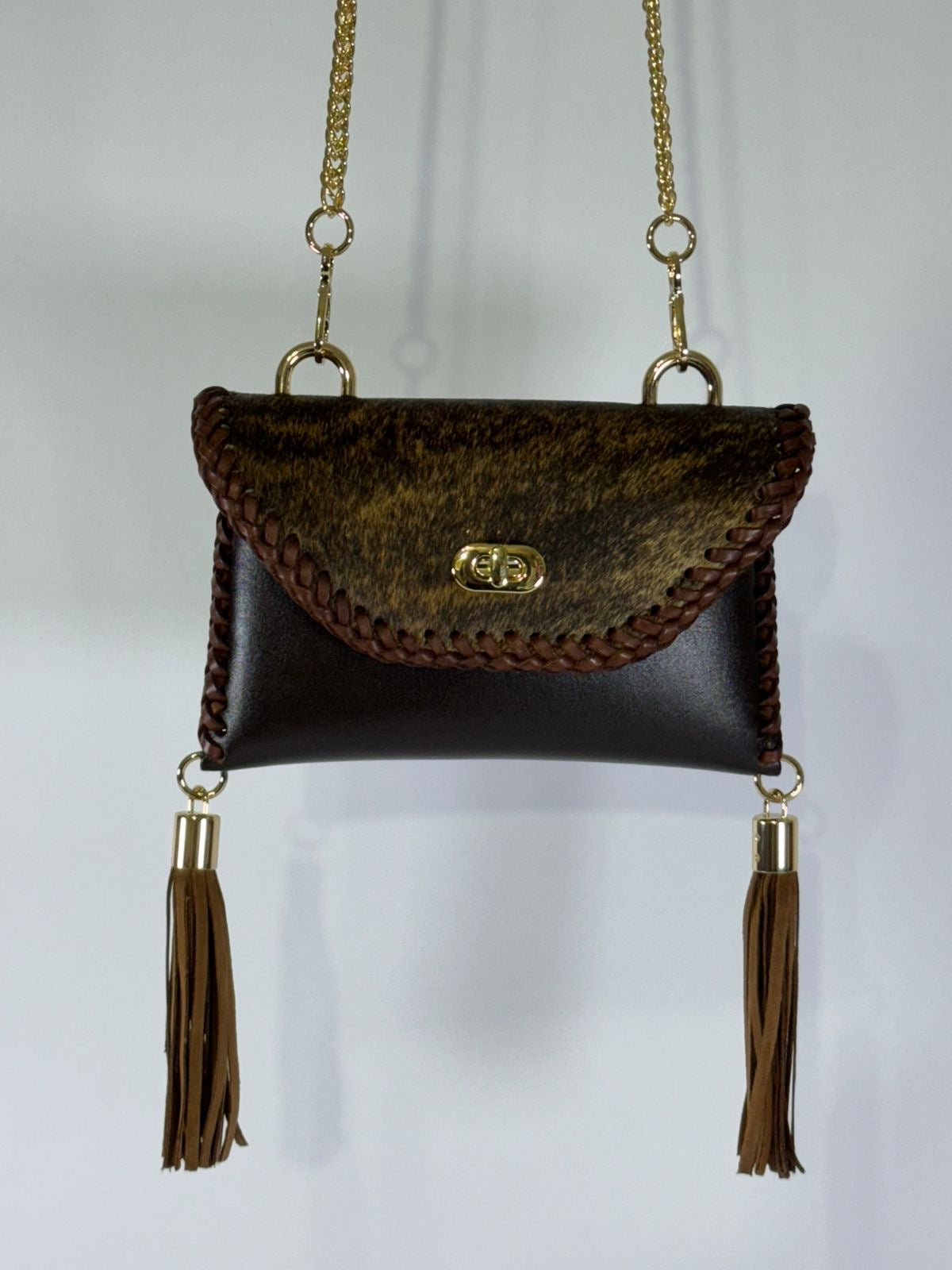 BOLSO IXQUIC BARCINA GOLD 40