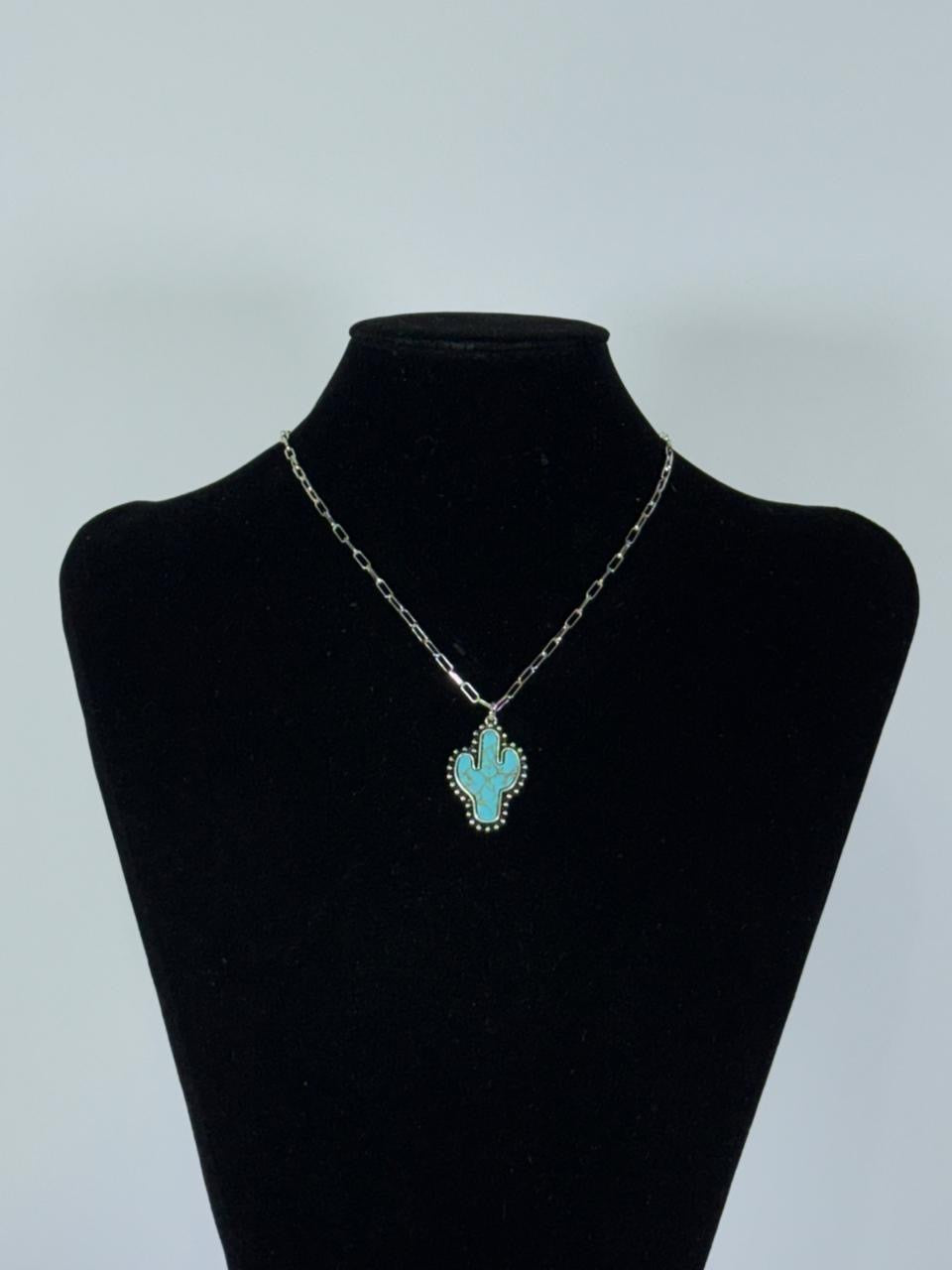 Collar gargantilla cactus 21