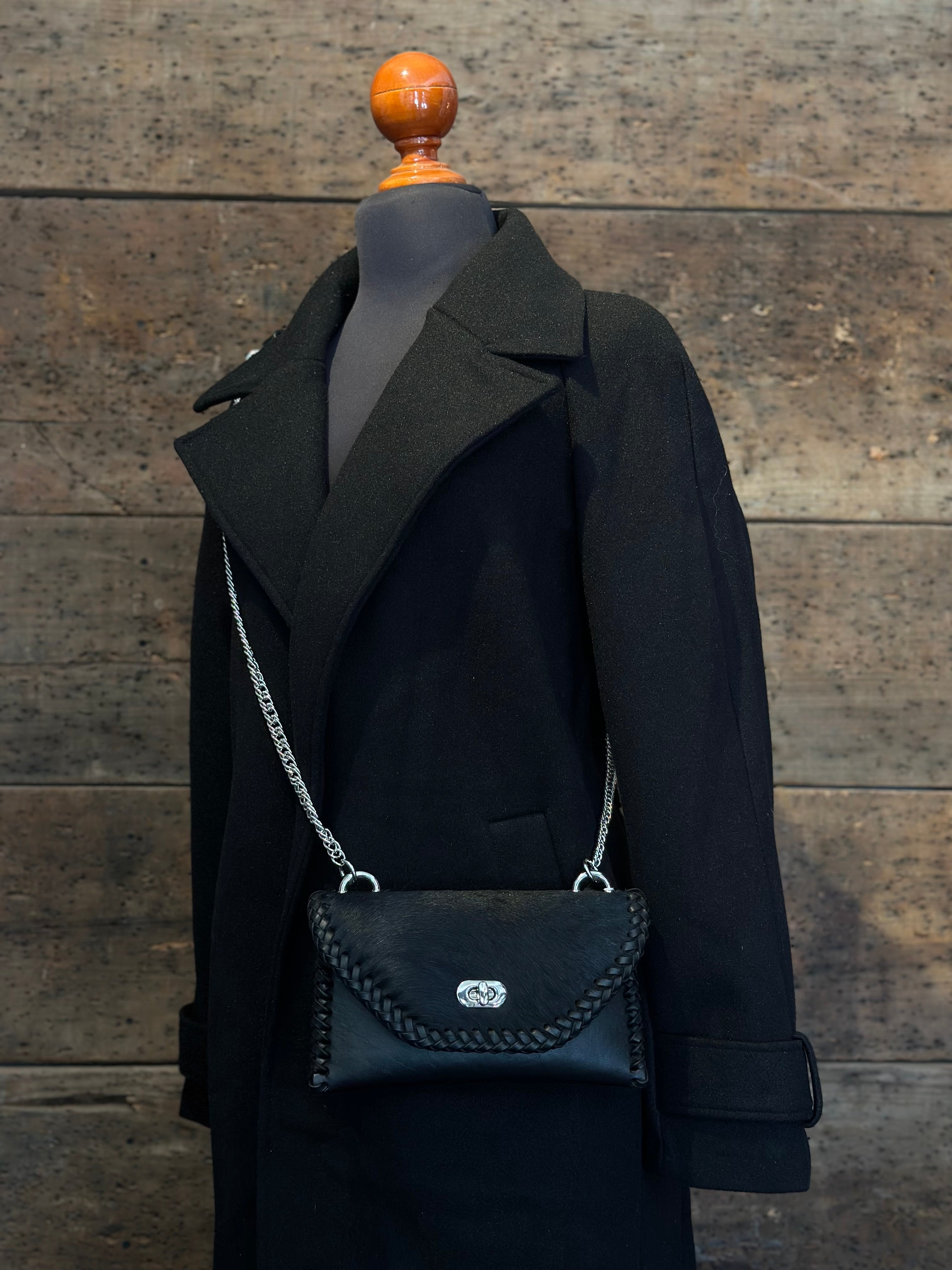 BOLSO IXQUIC HOLSTEIN BLACK