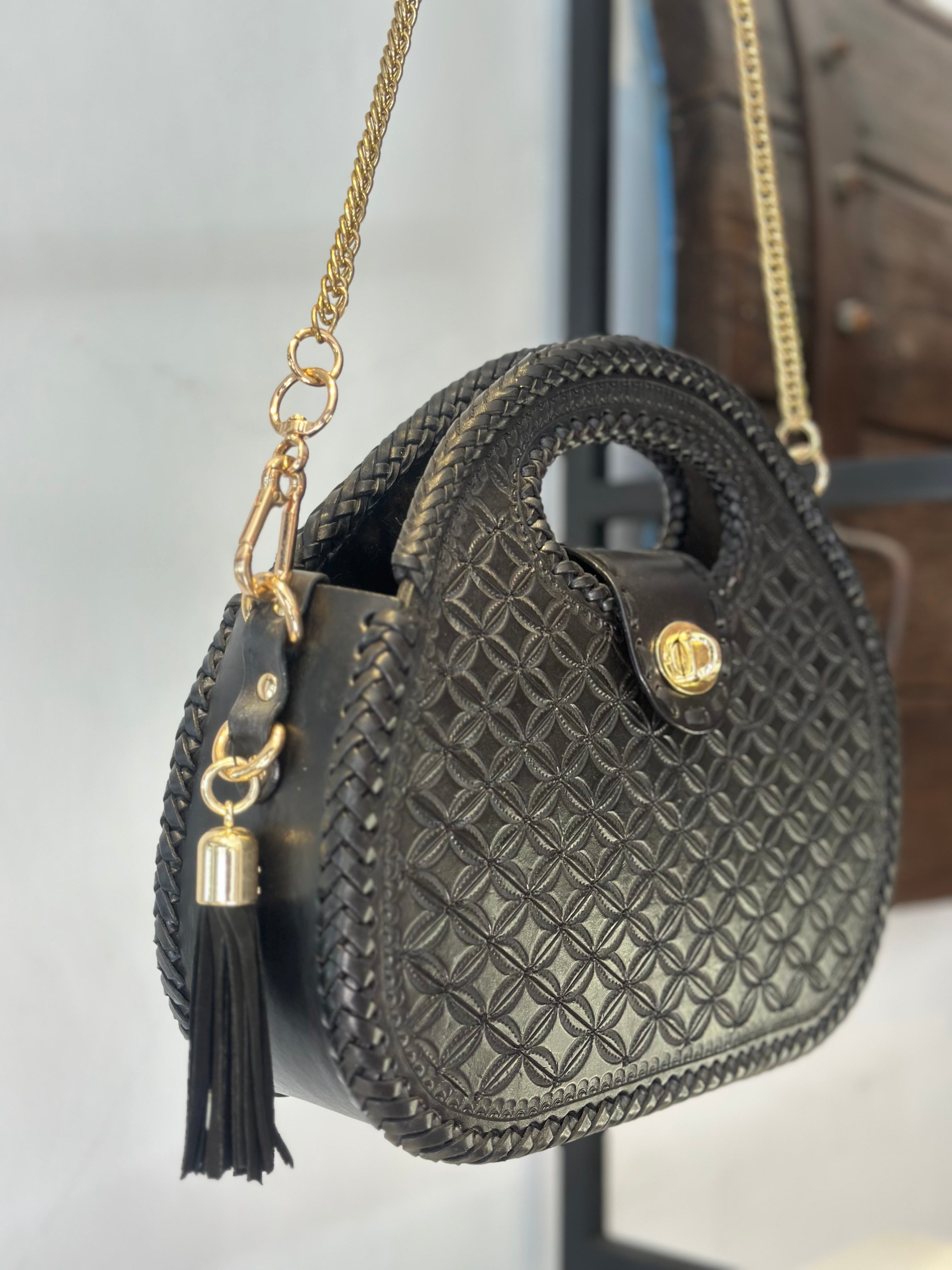 BOLSO ITATI MONOGRAMA GOLD