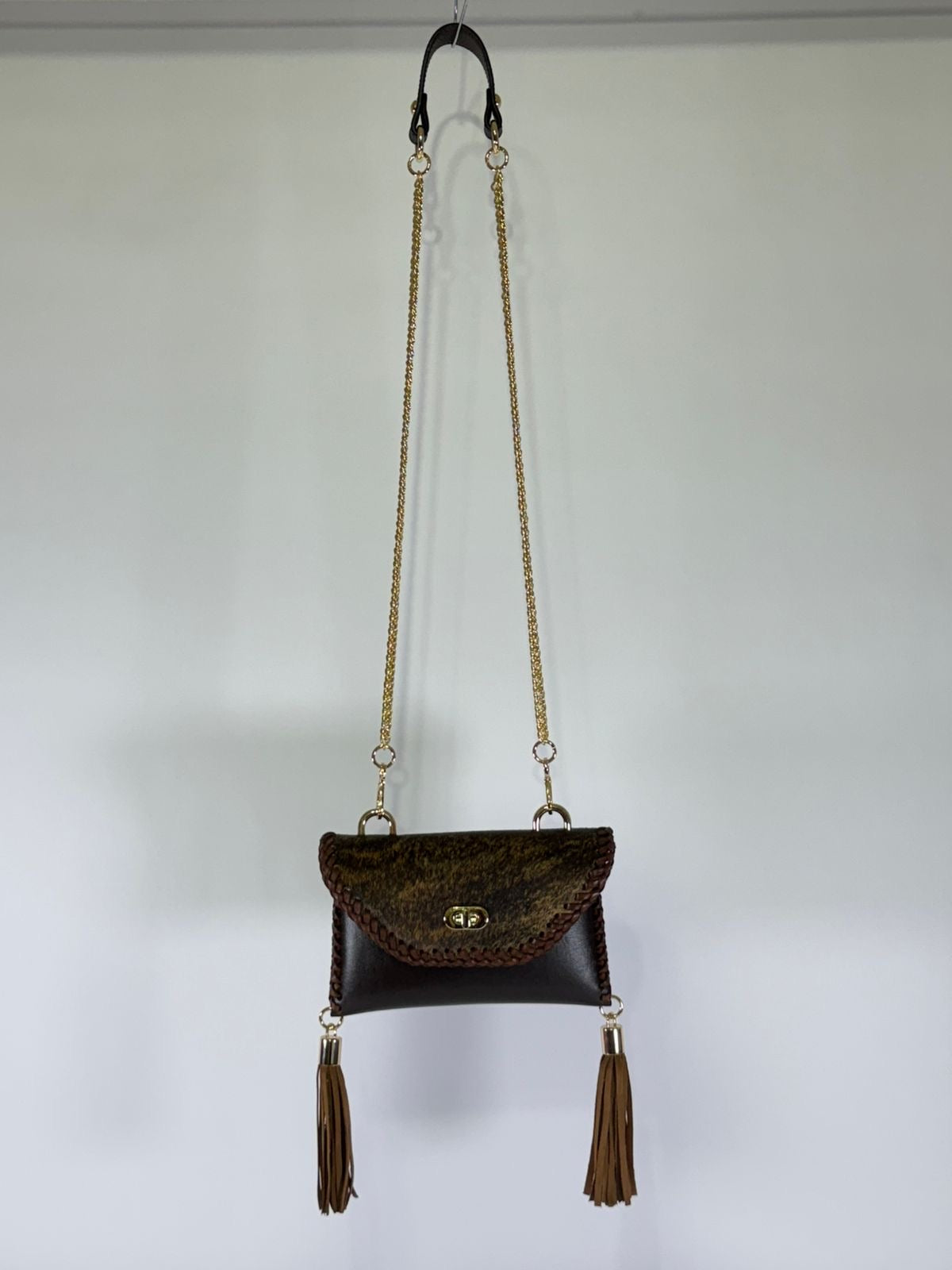 BOLSO IXQUIC BARCINA GOLD 40