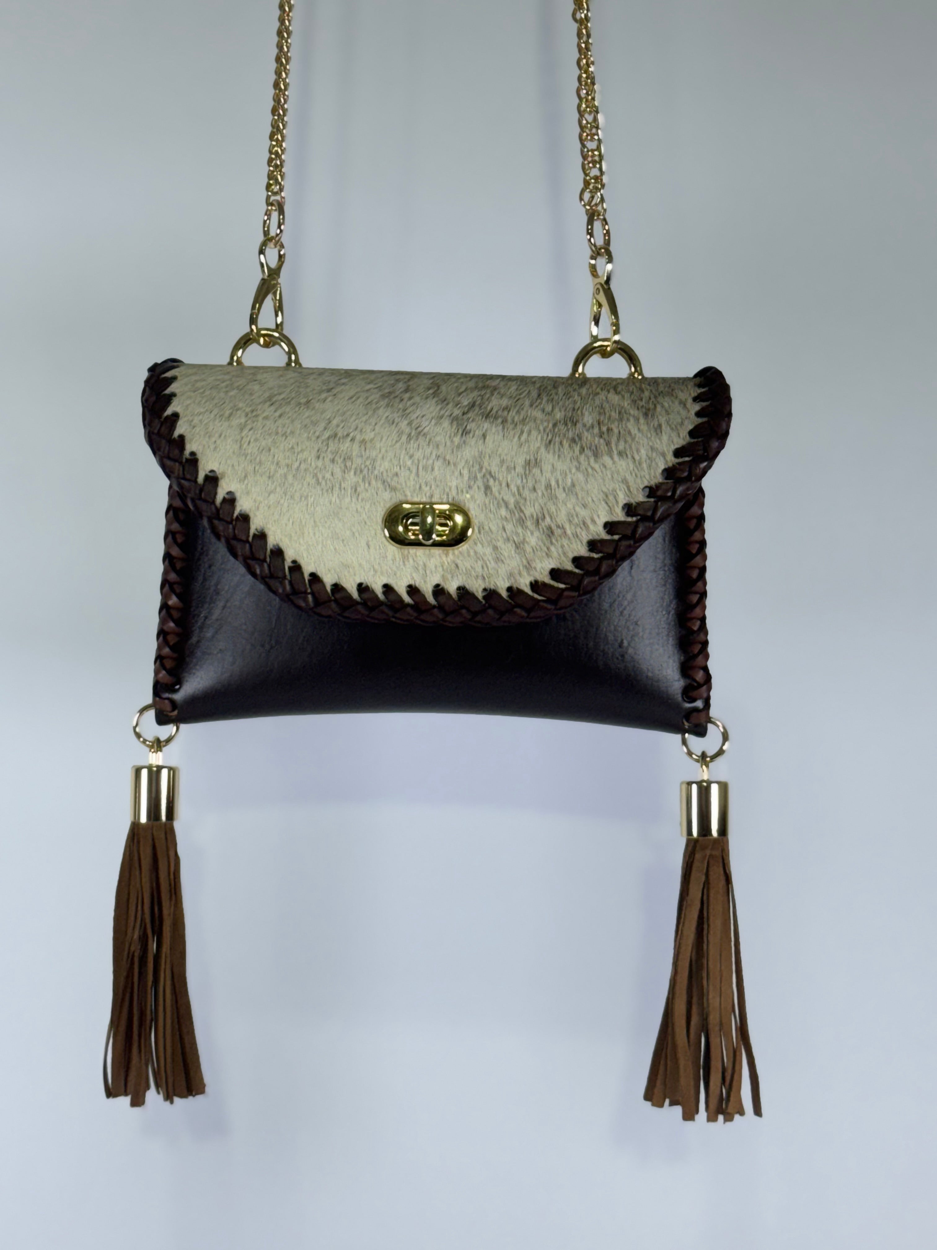 BOLSO IXQUIC BARCINA GOLD 28