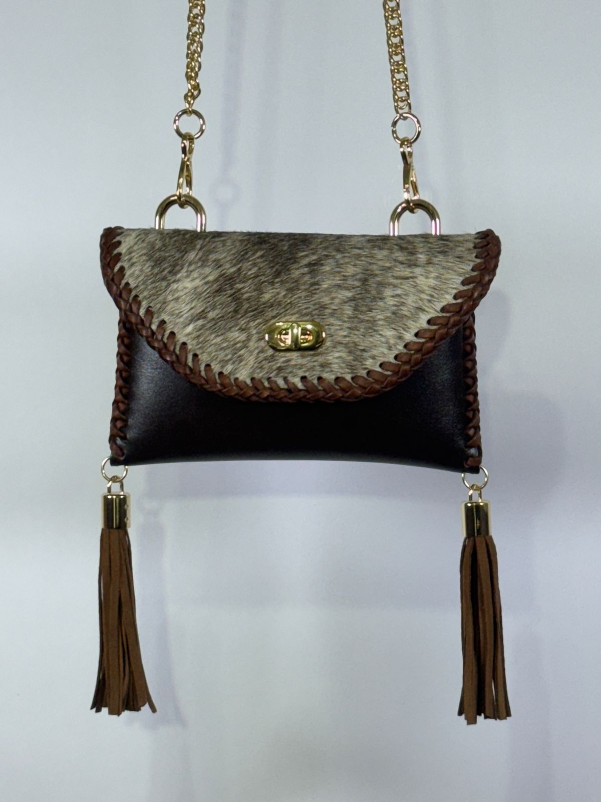 Bolso Ixquic Barcino oro 68