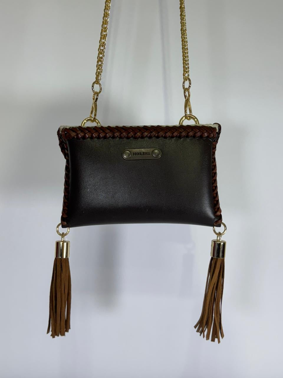 BOLSO IXQUIC BARCINA GOLD 49