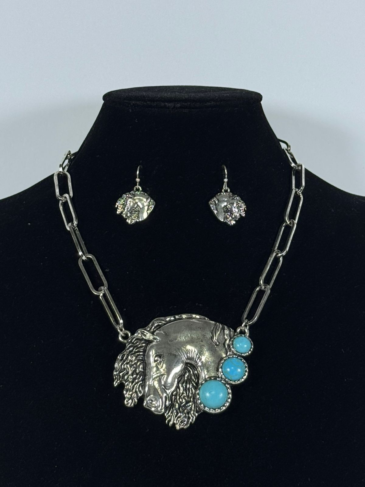 Collar Caballo grecas 23