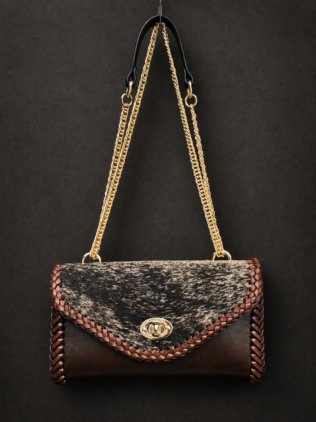 BOLSO ITZEL BARCINA GOLD 40