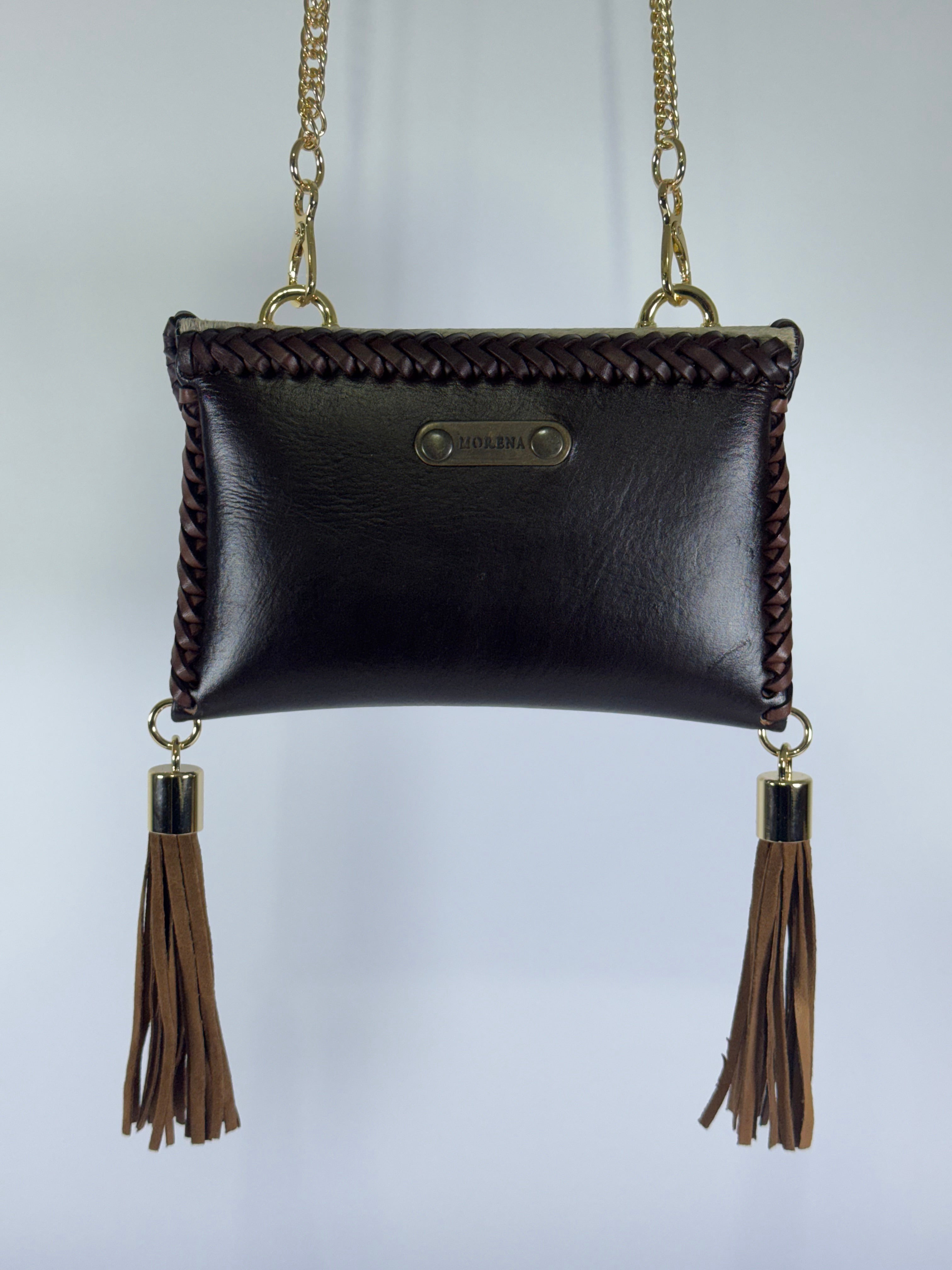 BOLSO IXQUIC BARCINA GOLD 28