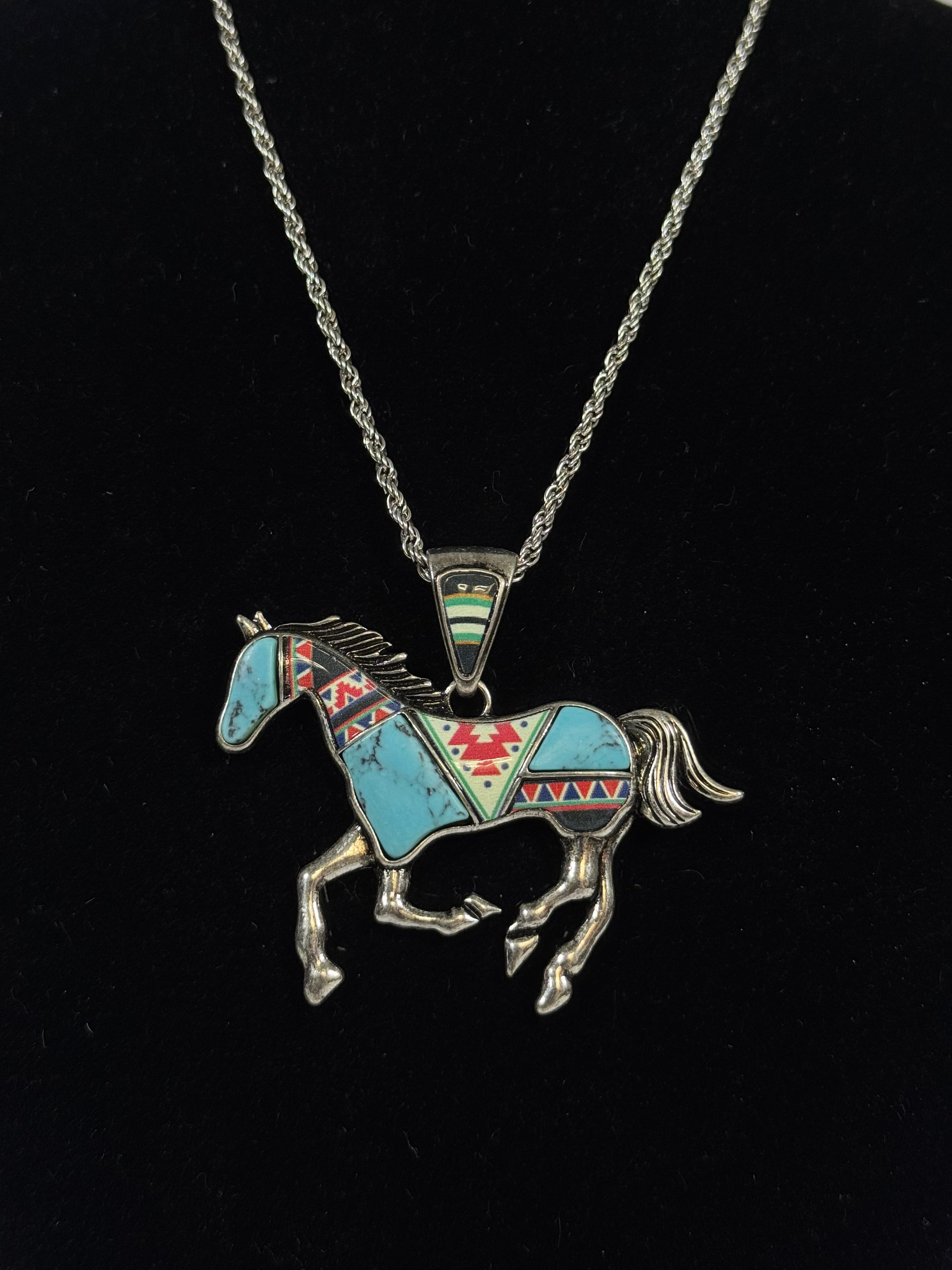 Collar Caballo grecas 3
