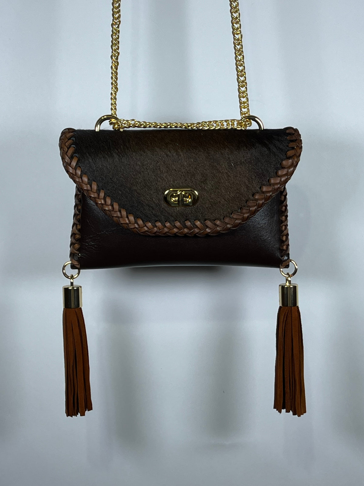 Bolso Ixquic Barcino oro 80