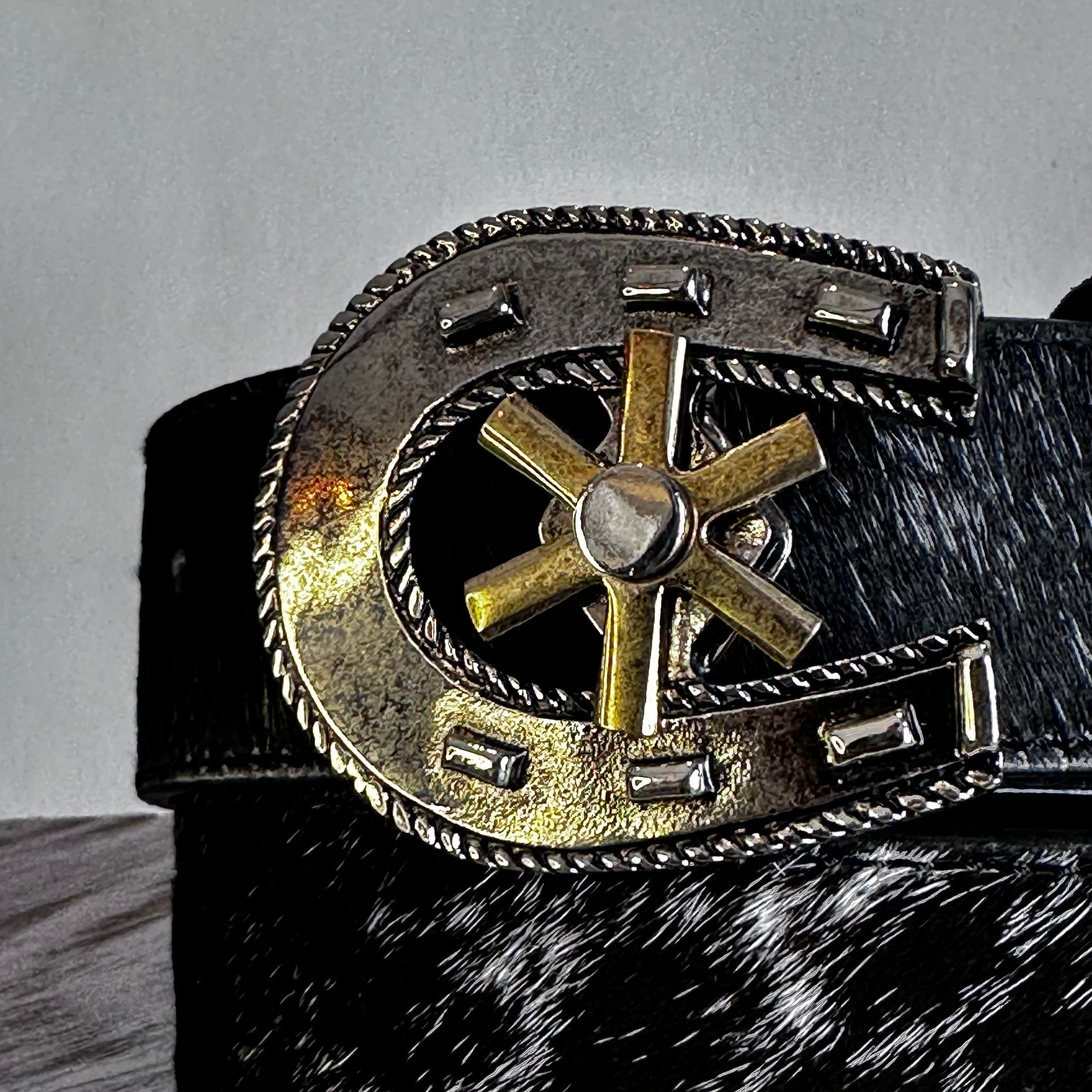 PE-BR DENIM BELT
