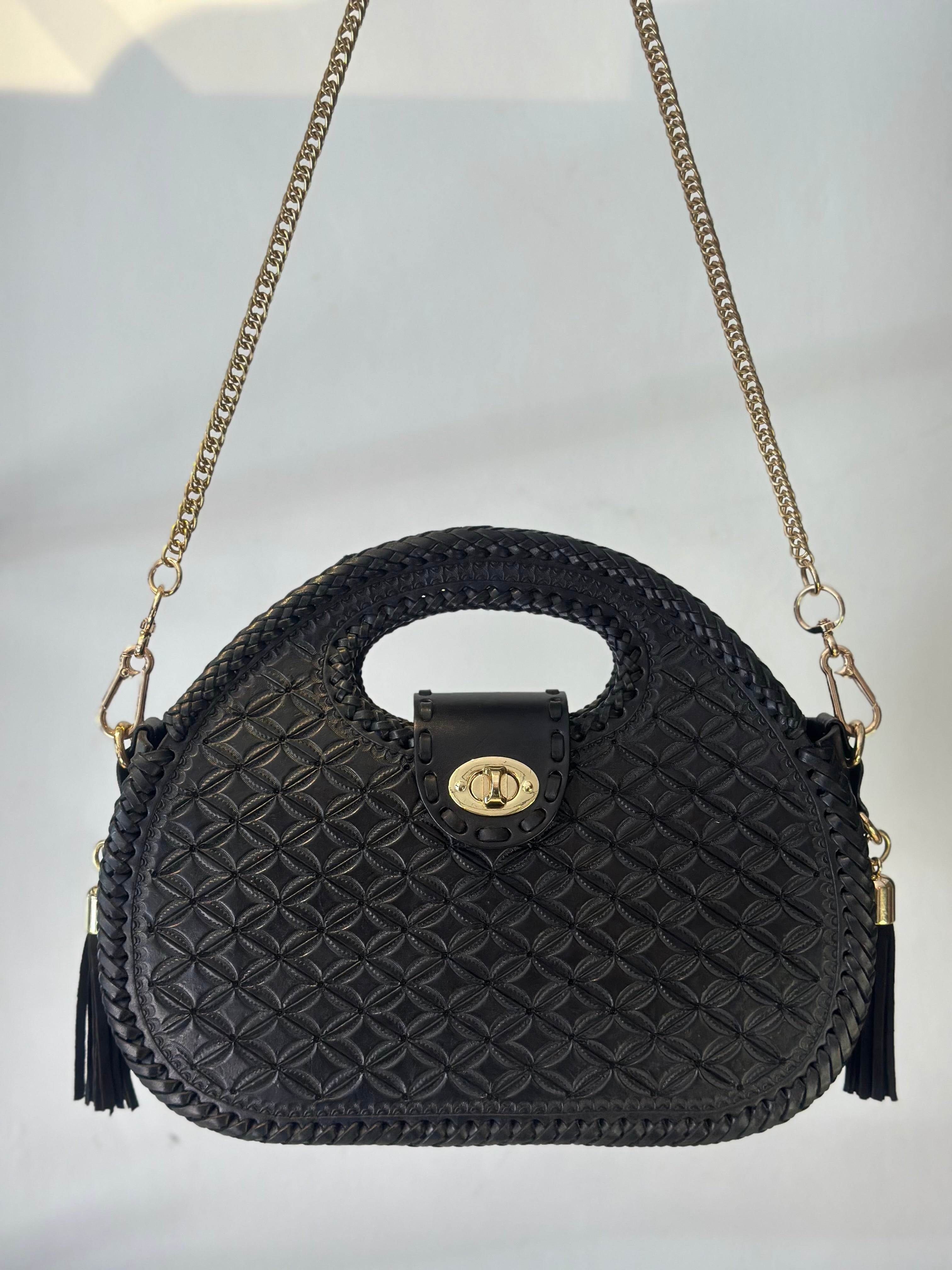 BOLSO ITATI MONOGRAMA GOLD