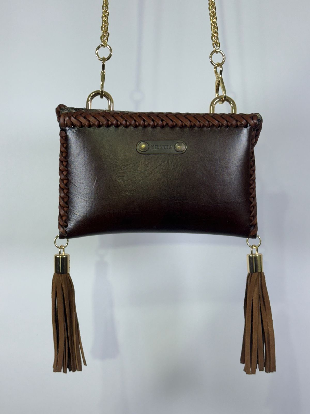 Bolso Ixquic Barcino oro 69