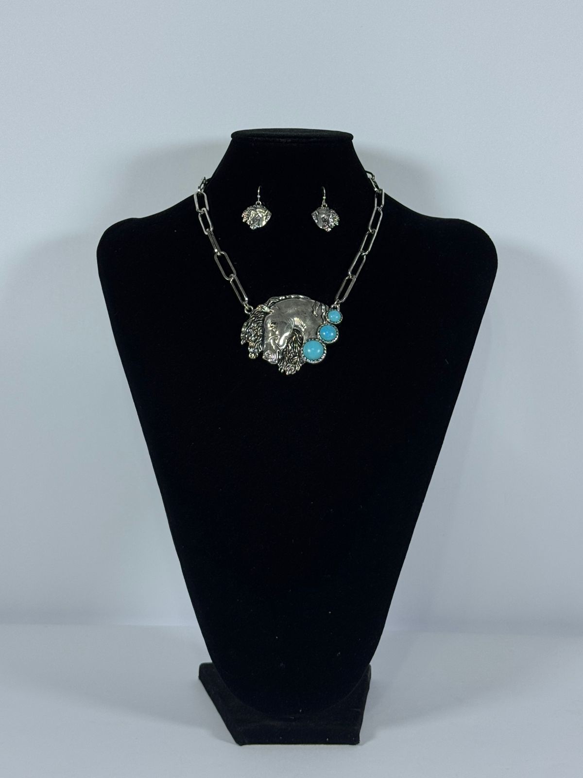 Collar Caballo grecas 23