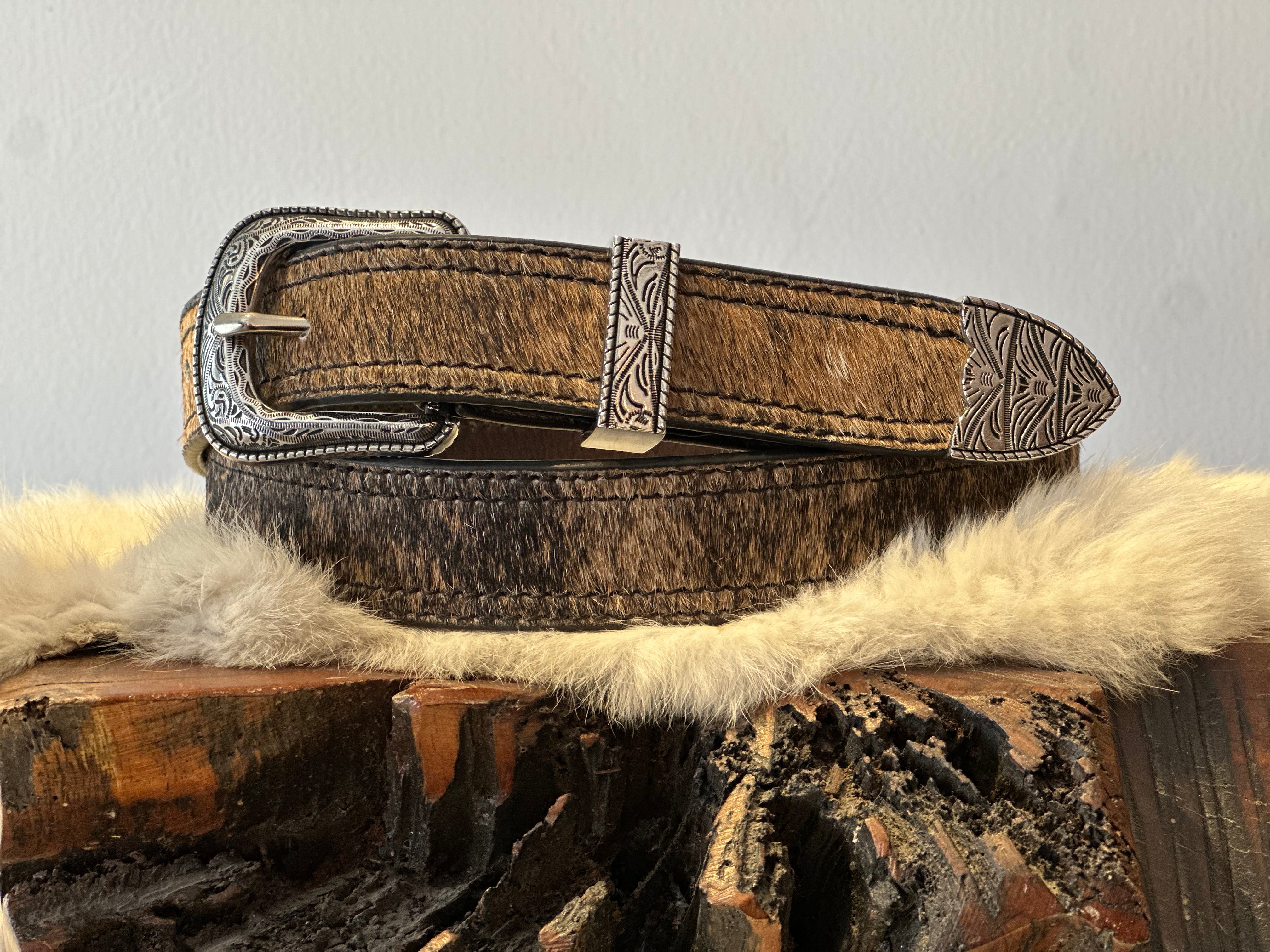 CINTURÓN BARCINO HEBILLA TEXANA 11/4”